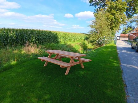 Douglashout picknicktafel 